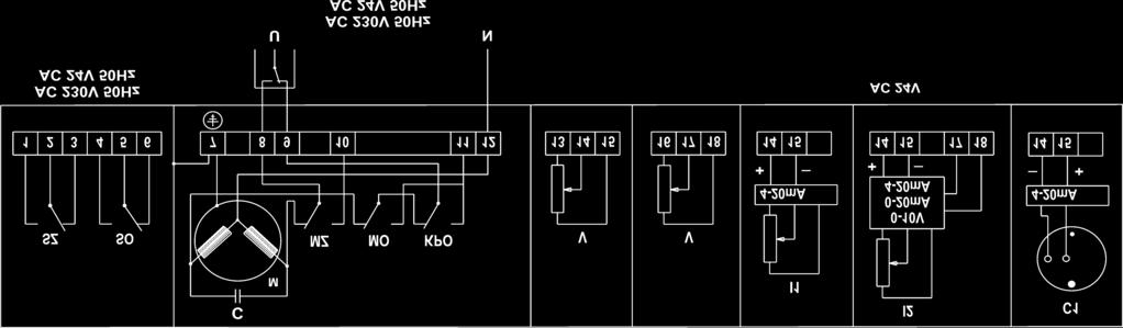 phnu PTN 2.32 ERC 230 V + 6 %, -2 % neb 24 V + 0 %, -5 % AC 50 Hz max. 9 VA 3 - bdvé, (0) 4-20 ma, 0-0 V 3200 N max. mm IP 65 daná pužitu armaturu PTN 2.