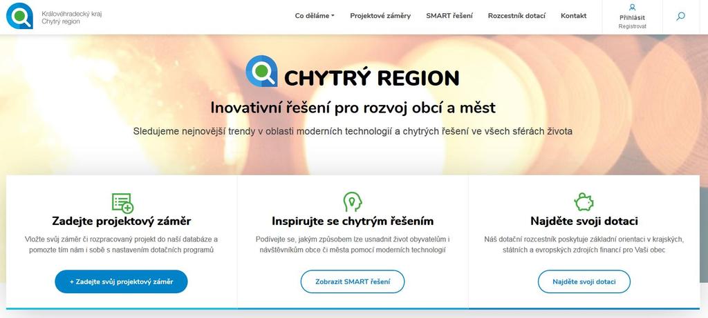 Portál www.chytryregion.