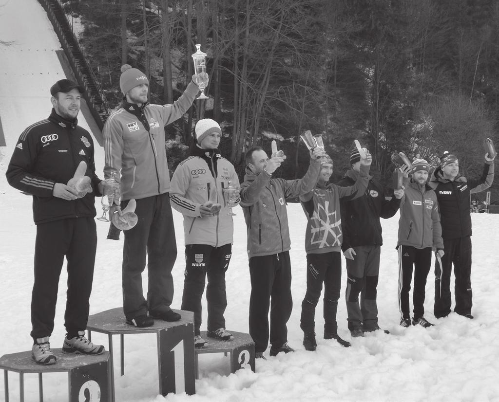 ZE SPORTU 39. Veterániáda Harrachov Jak již bylo zmíněno, tradiční závod veteránů se letos díky nabité sezoně a nedostatku termínů uskutečnil společně s Mistrovstvím ČR žáků a dorostu.