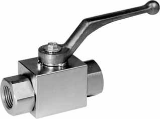 Kulový ventil BKH BSP/NPT Korpus - ocel Koule - PA nebo PTFE nebo FKM PA - (od -40 C do +100 C) PTFE - (od -200 C do +250 C) FKM - (od -20 C do +200 C) Dvoucestný kulový ventil s vnitřním závitem BSP