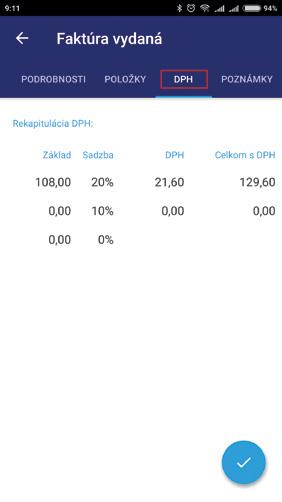Moja POHODA 29 DOKLADY Kontrolujete si pred uložením dokladu, či máte správne uvedenú čiastku DPH? Po novom Vám to uľahčí nová záložka DPH.