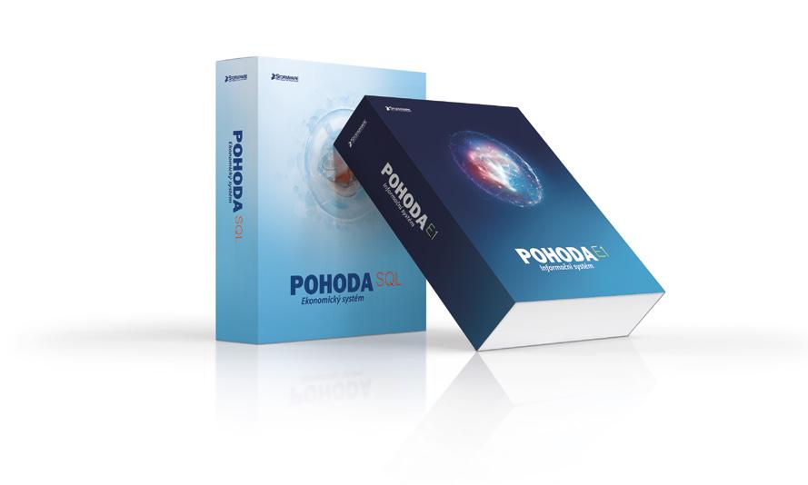 38 www.pohoda.sk POHODA SQL a E1 pre ešte väčšie bezpečie Vašich údajov Od 25. mája platí nariadenie GDPR, ktoré sprísňuje ochranu osobných údajov.