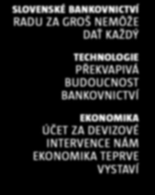 cz Více komentářů Kvalitní analýzy Exkluzivní rozhovory Nové strategie bank a pojišťoven