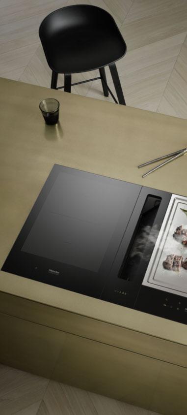 Miele SmartLine flexibilita a elegancia Neobmedzené možnosti individuálnych kombinácií Indukcia Rýchlo a energeticky úsporne: