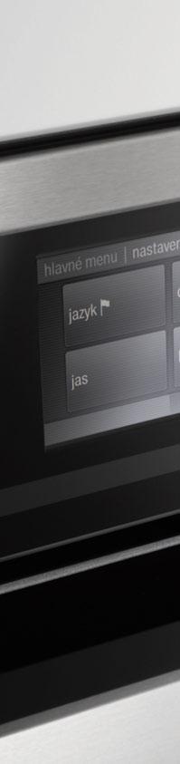 Intuitívne ovládanie Typy ovládania SensorTronic: 5-riadkový TFT displej s dotykovými tlačidlami po stranách prehľadne zobrazuje všetky prevádzkové spôsoby a nastavenia.
