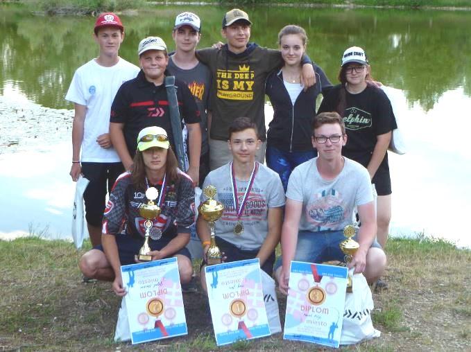 Tandem Daniela Nová a Filip Musil, hájící barvy týmu Tábor B ve II.