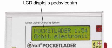 Ovládací prvky Manuál Orbit POCKETLADER 2.