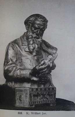 Podobizna archeologa Wilhelma Kleina  56 Karel Wilfert, ml.