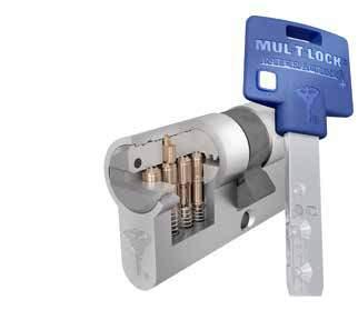 PRODUKTY MUL-T-LOCK MT5+ Premium Nejvyšší stupeň ochrany majitele díky unikátní kodované magnetické kartě Řezatelná pouze na nastroji KC5 pouze u autorizované sítě Mul-T-Lock Striktně řízená