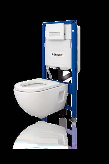 Systém Geberit DuoFresh je možné použiť aj v kombinácii so sprchovacou toaletou Geberit AquaClean.