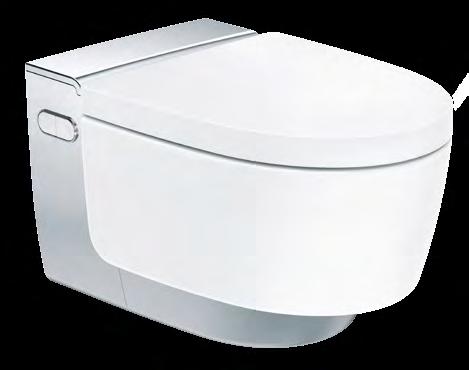 Obe ovládania jasne a prehľadne zobrazujú funkcie, čím sa ovládanie sprchovacieho WC stáva jednoduchým a intuitívnym.