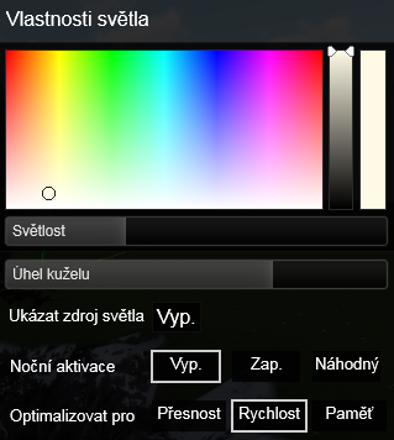 Lumion pro neintuitivní uživatele timalizovat výpočty související s tímto světlem (viz otisk 3.19).
