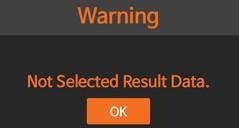 Oznámení Popis Oznámení: Not Selected Result Data Nebyly vybrány výsledky. Řešení: Vyberte výsledky a použijte Send selected result. Oznámení: Unregistered Operator ID Vložené operator ID neexistuje.