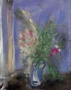 GALERIE KODL 80. AUKČNÍ DEN 168 Jakub Špaňhel (* 1976) Kytice s muškami akryl na plátně, 2017 2018, sign.