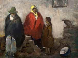 GALERIE KODL 80. AUKČNÍ DEN 193 Béla Yványi-Grünwald (1867 1940) 194 František Tichý (1896 1961) Tři věky Charles Baudelaire olej na plátně, kolem roku 1930, sign.