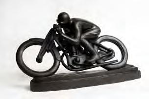 GALERIE KODL 80. AUKČNÍ DEN 235 Otakar Švec (1892 1955) 236 Hugo Boettinger (1880 1934) Motocyklista Léto patinovaná sádra, kolem roku 1924, v.