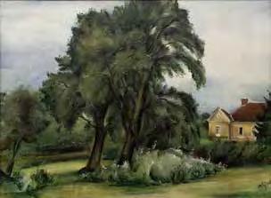 GALERIE KODL 80. AUKČNÍ DEN 33 Miloslav Holý (1897 1974) 34 Zdenka Reinerová (* 1957) Stromy u Křivoklátu Červená a černá olej na plátně, 1925, sign. PD, 62 81 cm, rám, na rubu č.