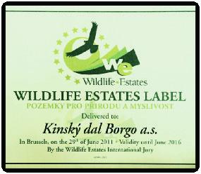 MYSLIVOST U KINSKÝ DAL BORGO Kinský dal Borgo je držitelem deseti honiteb, jejichž výměra přesahuje 8 000 ha.