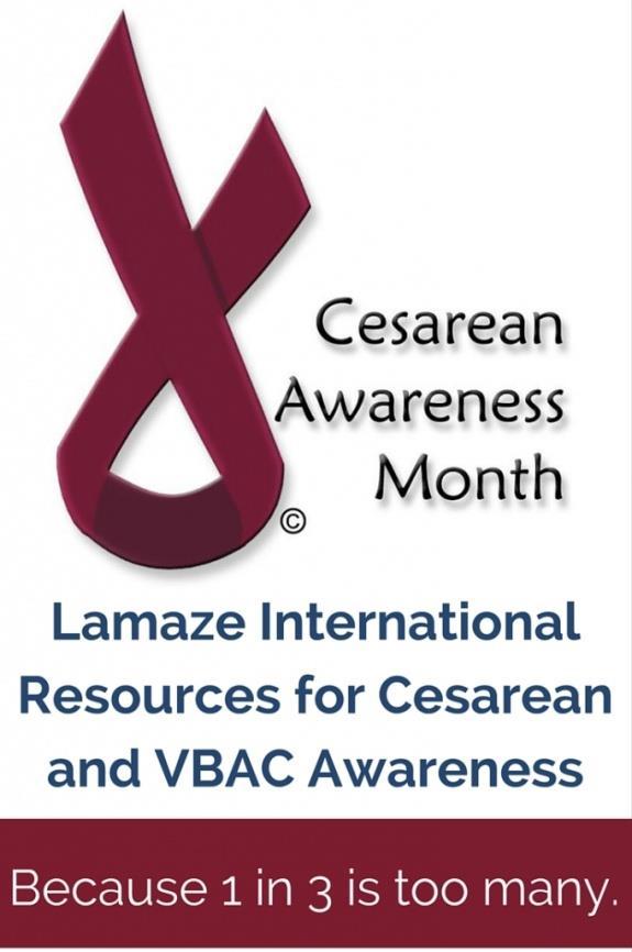 April 2016 Lamaze International http://www.lamazeinternational.org http://www.givingbirthwithconfidence.