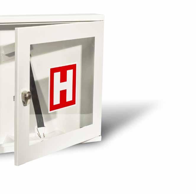 HYDRANTOVÉ SKŘÍNĚ SNH D25 Hydrantová skříň D25 zploštitelná hadice (SNH