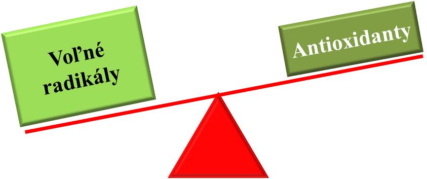 DEFINÍCIA OXIDAČNÉHO STRESU Oxidačný stres je nerovnováha medzi tvorbou prooxidantov a ich elimináciou pomocou antioxidačných systémov
