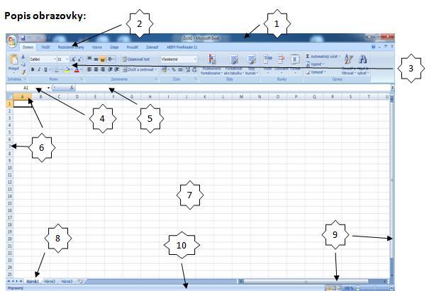 Microsoft Excel. - program, ktorý je súčasťou kancelárskeho balíka Office, ide o tzv.