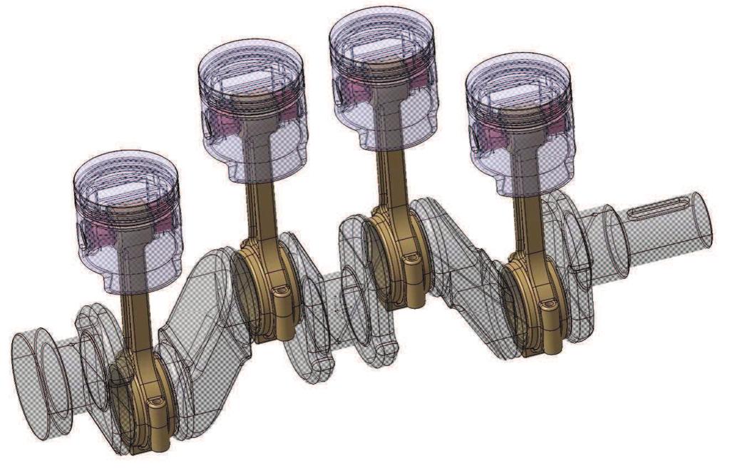 mechanismu navržených díl