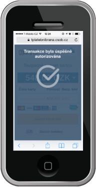 3. Platební brána ČSOB v mobilních telefonech ČSOB podporuje zobrazení platební brány v mobilních telefonech. Službu je možné zpřístupnit přes každý mobilní telefon, který podporuje HTTPS. 4.