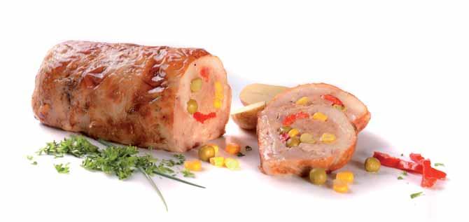 v rôznom pomere (hrášok, kukurica, červená paprika) Plátky: 80 C/10 minút. Vcelku: 200 C/20 30 minút do získania zlatistej farby pečeného kurčaťa.