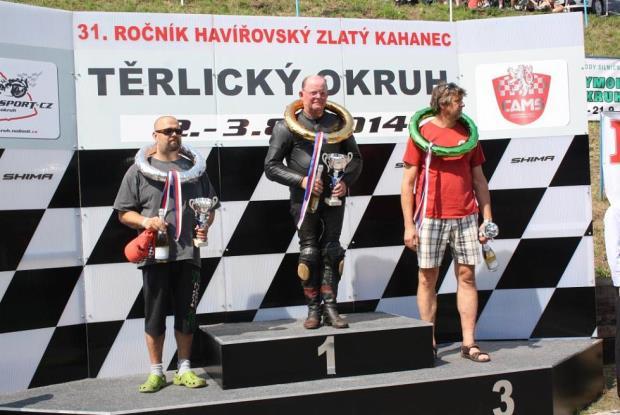 HANZALÍK Milan SVK (Honda) 2. LINDUŠKA Tomáš CZE (Honda) 3.