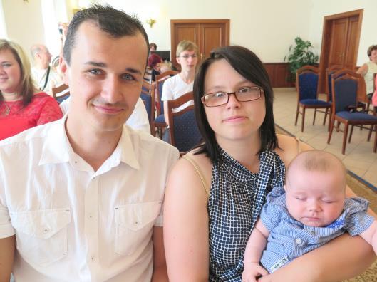 Vítání občánků V obřadní síni na Zámečku byli v neděli 8.