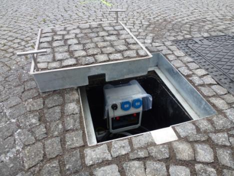 instalace s podpůrným krytem