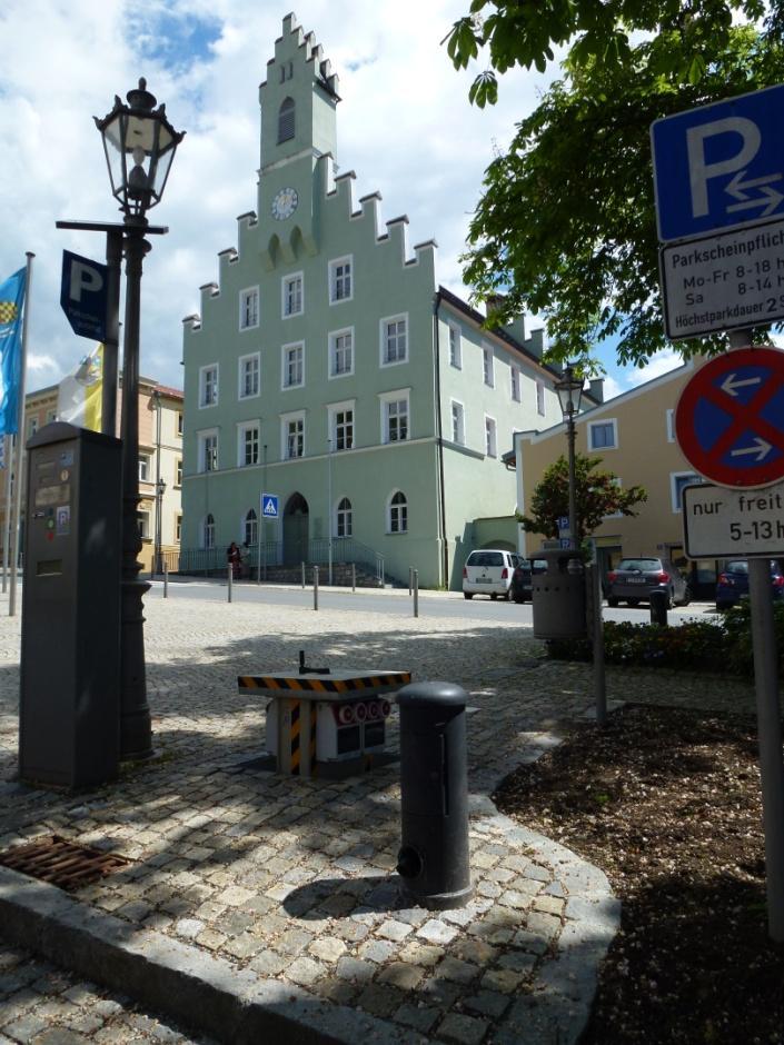 projekt v Grafenau (náměstí