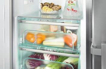 Mrazicí technologie NoFrost umožňuje dlouhodobé skladování potravin bez zamrzání, takže odmrazování spotřebiče již patří minulosti.