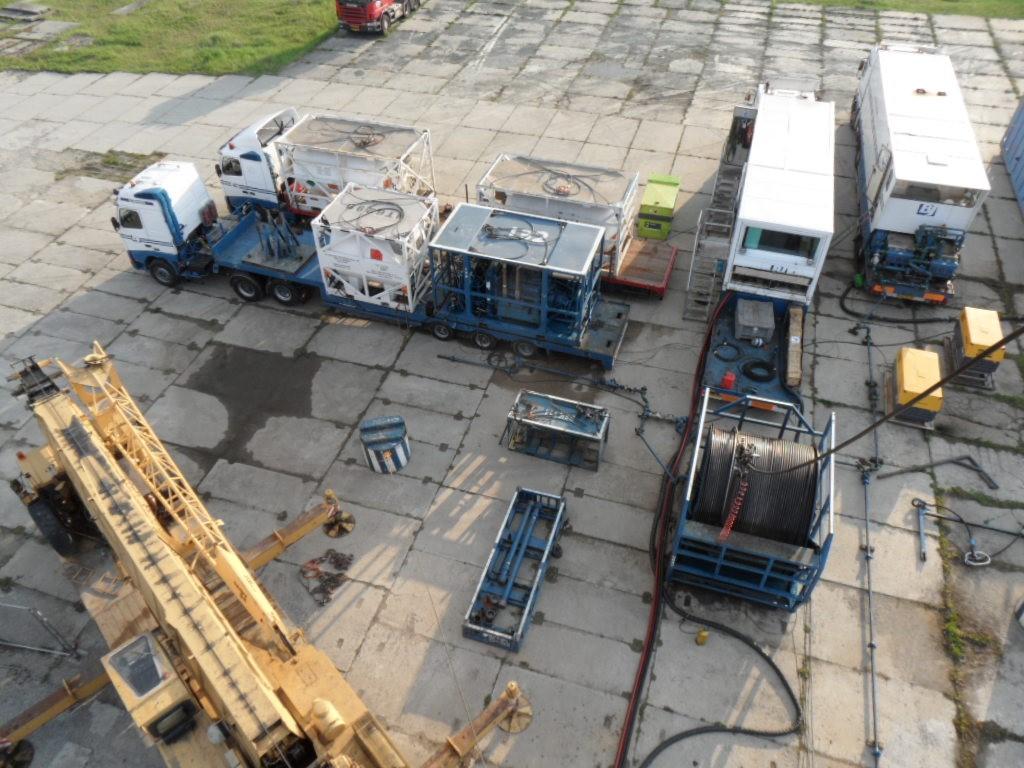 Ořeský, 2014) Obrázek 17: Souprava Coiled Tubing pohled