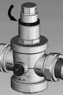Inštrukcie výrobcu Nastavenie výstupného tlaku sa musí prevádzať len pri uzavretom ventile a pri izbovej teplote.