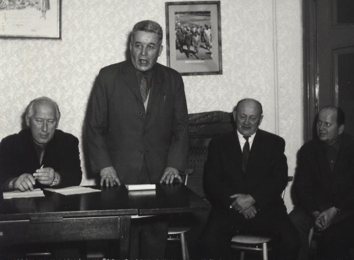 Obrázek 09 Z výroční členské schůze šachového oddílu TJ Klatovy k 50.