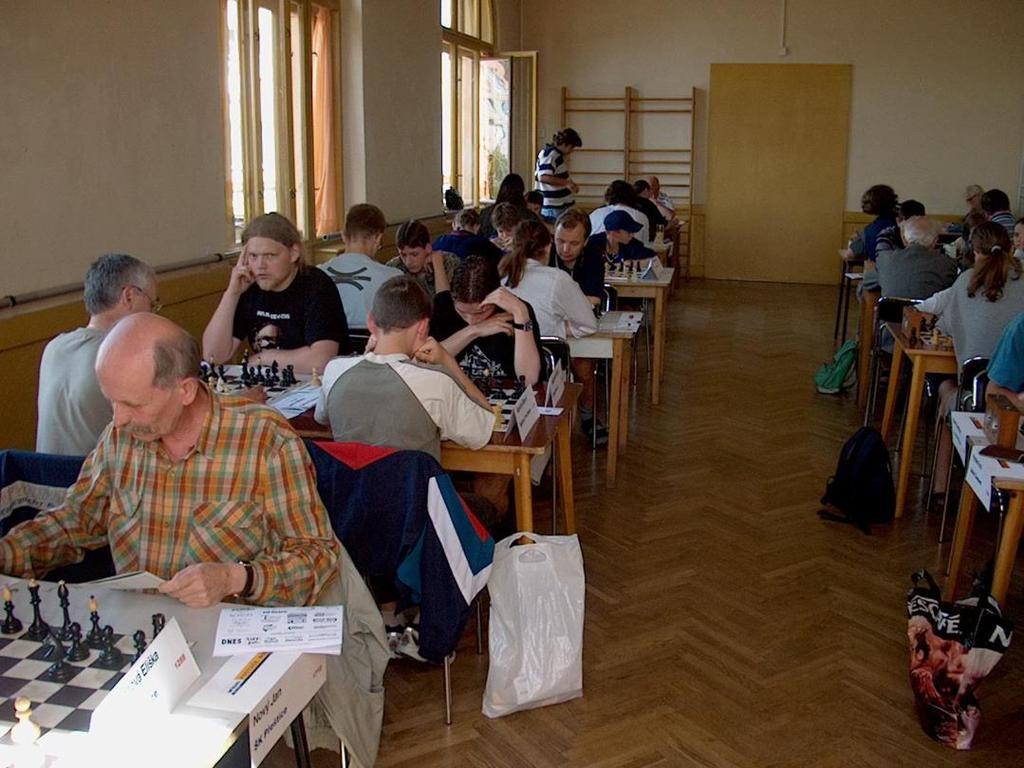 Houpání na židli je nebezpečné jak pro hráče, tak pro židli.