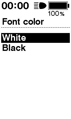 1 SW-E6010/SC-E6010 X Y White (Biela) Black (Čierna) Stlačením tlačidla X alebo Y vyberte požadované nastavenie.