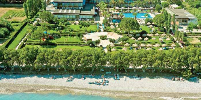 RHODOS KREMASTI Ocean Blue All Sences Hotel All inclusive Novinka 2019 Přímo u pláže I pro náročné Pro páry Vodní park Nově zrekonstruovaný hotelový resort se nachází v ideálním místě vhodném pro