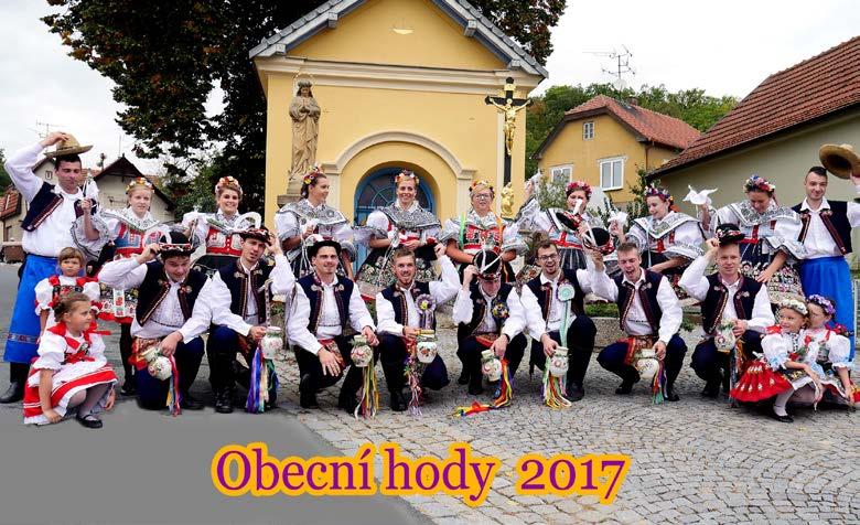 strana 26 Obecní hody 2017 Lukáš Brablec a Michaela Ryšánková Den, na který byli lidé z naší obce velmi zvědaví a plní očekávání, zda se bude něco odehrávat nebo ne, se uskutečnil 2. září 2017.