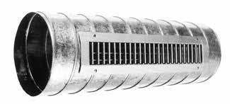 Distribuční elementy Distribuční elementy B Kovový ventil DVS... B2 Nerezový ventil DVS2A... B2 Plastový ventil TAVBR... B2 Ventilační mřížka DSAV.