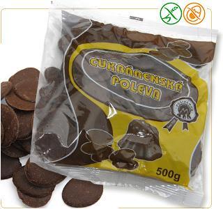 Cukrárenská poleva 200g a 500g (SK) Cukrárska kakaová poleva.