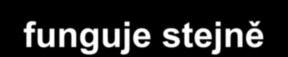 Rekurze funguje stejně Rekurze při vykonávání