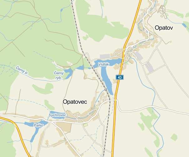 Opatov a navazujících úseků tratě Svitavy-Česká třebová v rozsahu staničení cca km 234,4 237,1 Polohopisné a výškopisné mapové podklady v digitální vektorové podobě. Ortofotomapy nejbližího okolí.