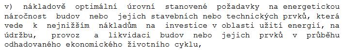 Požadavky směrnice EU na výstavbu budov s téměř nulovou spotřebou energie se nejdříve musely implementovat do zákona 406/2000 Sb.