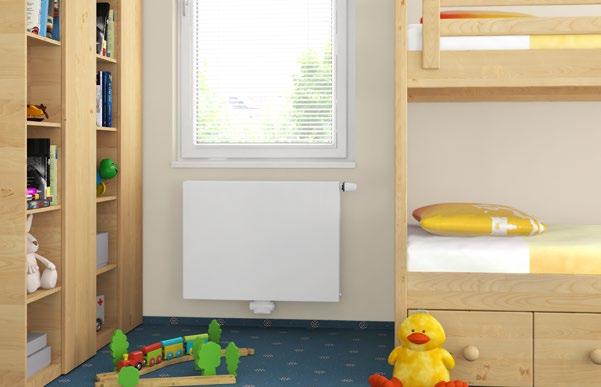 RADIK PAN VK - s hladkou čelní deskou - s levým spodním