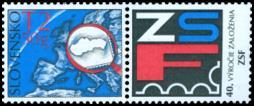 Ondráček * OTr+HT PTC * PL: 8 ZP + 8 K, TF: 4 PL (3xPLa+1xPLc)* papier FLA * RZ 11 ½: 11 ¼ * FDC N: D. Grečner, R: R. Cigánik, OTp+OF+KT TAB/Zohor * náklad: 1,2 mil.