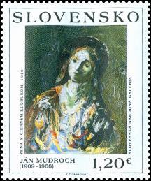 2009, 27. 11. * Ján Mudroch - Žena s čiernym klobúkom, Cyprián Majerník - Don Quijote (Umenie) * príležitostné známky * GÚ+R: R. Cigánik (464), F.