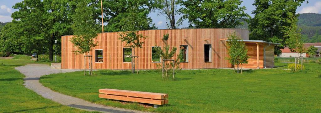 CHLUMANY Designová dřevostavba VOLNOČASOVÉ CENTRUM U RYBNÍKA 2014 Studio V2architekti z Vlachova